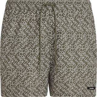 Medium Drawstring Swim Shorts - CK Essentials - Green - L
