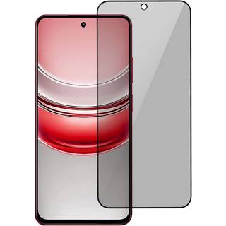 Realme 14X (5G) - Full Fit Hærdet Skærmbeskyttelsesglas - Privacy Funktion - Gennemsigtig