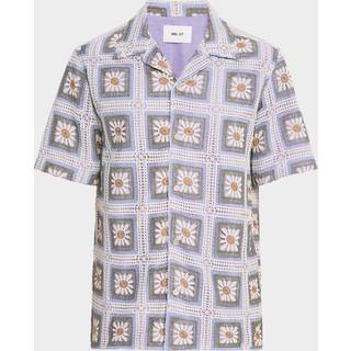 Julio Crochet Skjorte, Violet, S