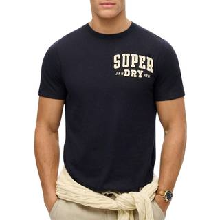 Superdry Superdry Blue Vintage Athletic 100% Cotton T-Shirt