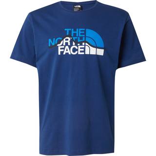 The North Face Mountain Line T Shirt Blue