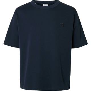 Afslappet Pasform T-shirt Med Rund Hals
