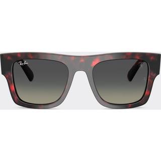 Ray - Ban Unisex RB2217M F70511 Solbriller Acetat Skildpadde Grå Firkantet Normal Skygge