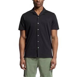 Psycho Bunny Bryan Camp Collar Shirt Black