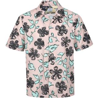 Paul Smith Casual Fit Short Sleeved Shirt Pink