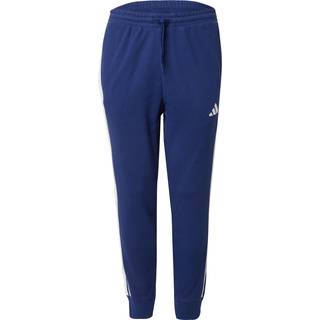 Essential 3-Stripes French Terry bukser - Dark Blue / White - L