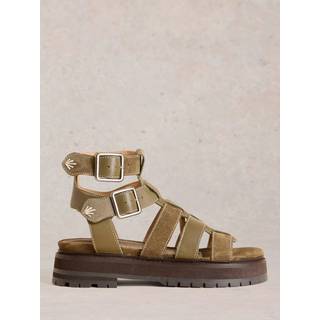 White Stuff White Stuff Green Alexa Gladiator Sandals