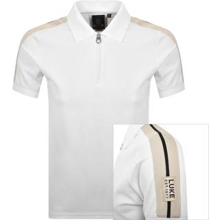 Luke 1977 Caltech Polo T Shirt White