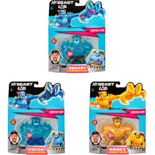 MrBeast Lab Stretch Hero figurer – flere varianter – assorteret (På lager i varehus)