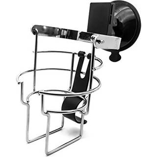 XVenture Griplox Rustfrit stål drikkeholder til marin yacht Pontoon - Aftagelig kofanger sikrer drikkevarer, mens den beskytter båd - Vask bærbar