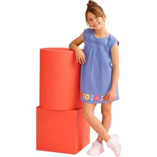 Hatley Hatley Blue Persian Jewel Crochet Bodice Dress - 7 Years (122cm)