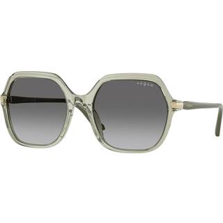 VOGUE EYEWEAR Kvinde VO5561S 302211 Solbriller Acetat Grøn Grå Firkantet Normal Skygge