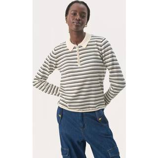 Part Two Putupw Pu Strik 30309286 Dark Navy Stripe (LARGE)