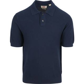 Levis Short Sleeved Knit Polo Blue