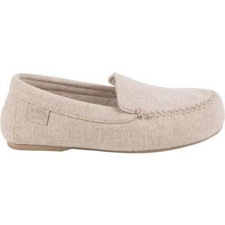 Totes Totes Natural Isotoner Ladies Textured Moccasin Slippers