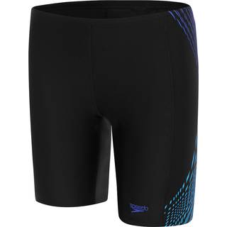 Boys' Plastisol Placement Jammer Black/Blue