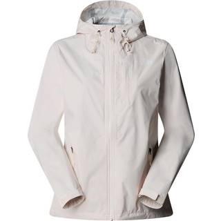 The North Face Women's Alta Vista Rain Jacket White Dune, L