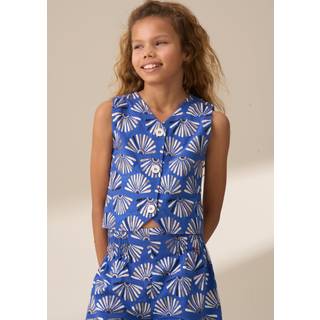 Angel & Rocket Lina Tryk Hør Vest13 år (158cm)