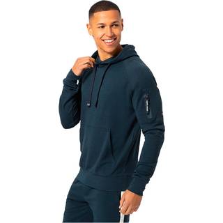 super.natural Favourite Pocket Hoodie Merinohoodie Herrer størrelse 48/50 - M farve blå