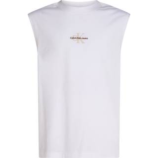 Relaxed Monogram Tank Top - White - XXS
