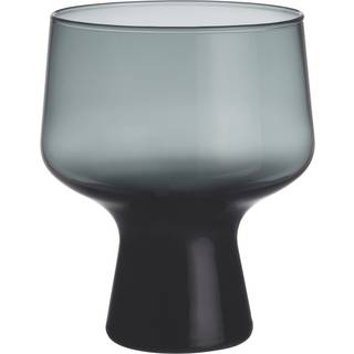 Iittala Solare glas på fod 29 cl 2-pak Stålgrå