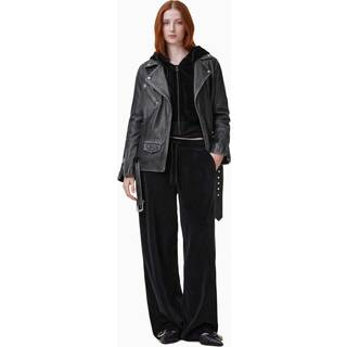 All Saints AllSaints Black Vin Velvet Sweatpants