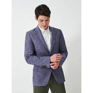 Crew Clothing Crew Clothing Blue Fortescue Linen Blazer