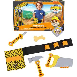 Rubble & Crew Rubbles Byggevrktjsblte med 6-delt brnevrktjsst Foregive leg kostume med brnelegetj fra 3 r og opefter
