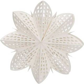 House Doctor Gint Julestjerne 30 Cm - Julestjerne Papir Hvid - 206121024