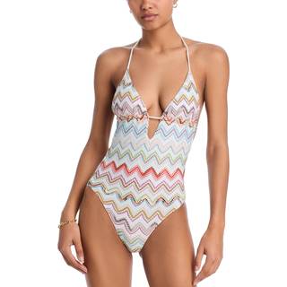 Missoni Zigzag swimsuit - multicoloured - L