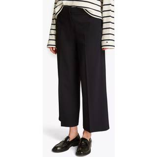 Tommy Hilfiger Low Waist Stræk Brede bukseben Afkortet BukserEU 32 (UK 4)