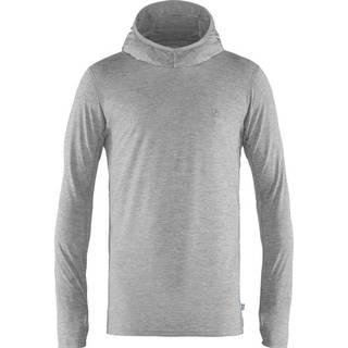 Fjällräven Abisko Sun-Hoodie Funktionsshirt Herrer størrelse XS farve grå