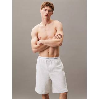 Calvin Klein Calvin Klein Grey Lounge Icon Cotton Terry Sleep Shorts