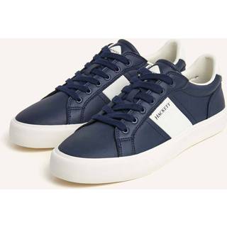HACKETT Herren Sneaker blau Glattleder