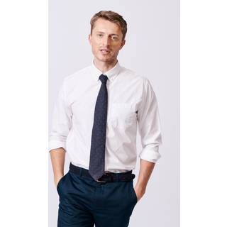 Aubin Aubin 100% Cotton Radstone Button Down White Shirt
