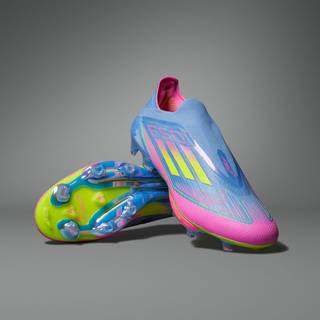 F50+ Firm Ground støvler - Blue Fusion / Lucid Lemon / Lucid Pink - 46