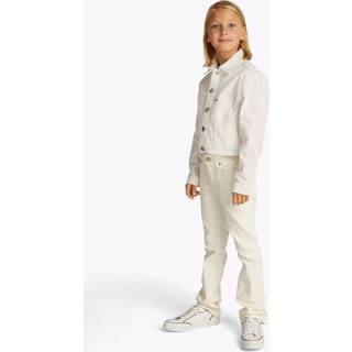 White Denim Trucker Jacket