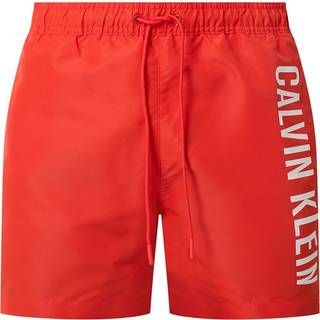 Medium Drawstring Swim Shorts - Intense Power - Red - 5XL