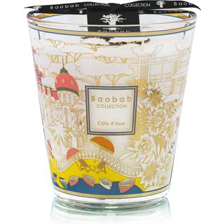 Baobab Collection Candlelight and Scents - 'Côte d'Azur' candle, medium, multicolor in Multicolor Glass and Wax