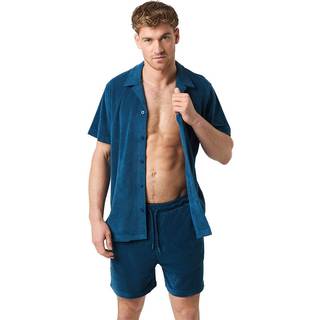 Björn Borg Borg Toweling Pool Shirt Blå, L