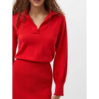 French Connection Mozza Collared Midi KjoleStor