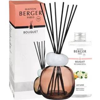 MAISON BERGER DUFTPINDE MED LADY FLOWER - PLUM MINERAL - Scented Bouquet / Flakon m. Duftpinde - MAISON BERGER PARIS - StudioBuus