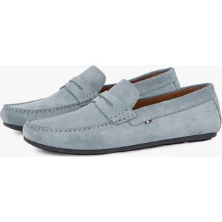 Tommy Hilfiger Classic Suede Driver Shoes Grey