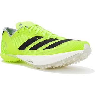adidas Adizero Ambition Spike Shoes - Neon Green, Black, Size 7.5 - neon_green