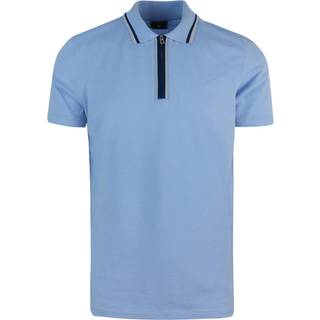 Paul Smith Half Zip Polo Shirt in Sky Blue | Paul Smith | Norton Barrie - XL