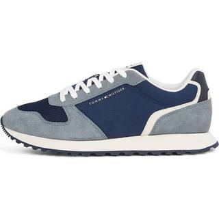 Tommy Hilfiger Herren Sneaker blau Glattleder