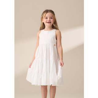 Angel & Rocket Demi Tiered Bow Back 100% Cotton Dress122128cm