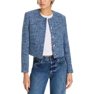 Anine Bing Jacket Amber Tweed M - Blue - M