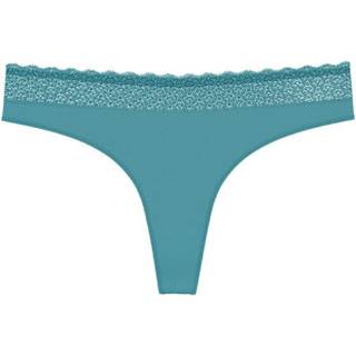 Triumph Feel Of Modal g-streng, turkis, Størrelse: S, Dame