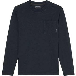 Marc O'Polo Herren Longsleeve blau